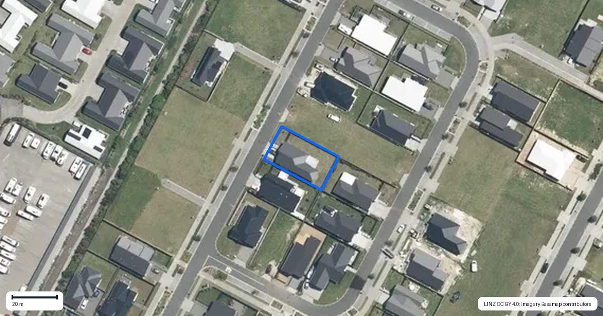Property context map for 14 Rangitihi Street, Matamata