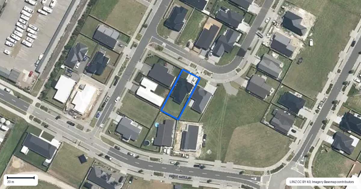 Property context map for 77 Rangitihi Street, Matamata
