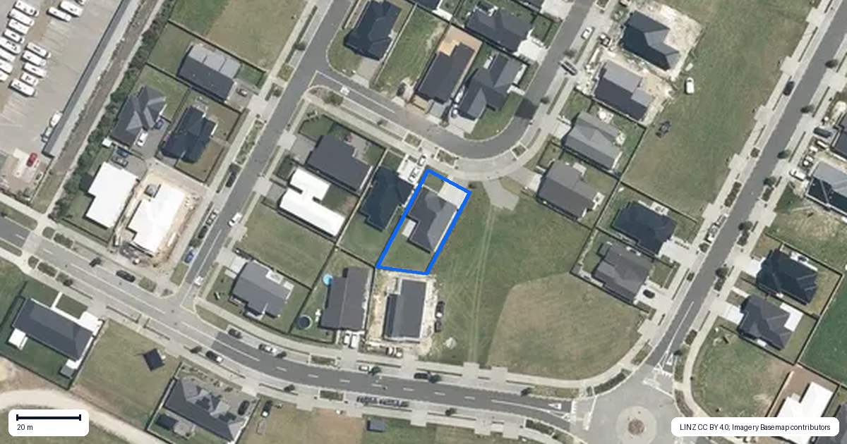 Property context map for 75 Rangitihi Street, Matamata