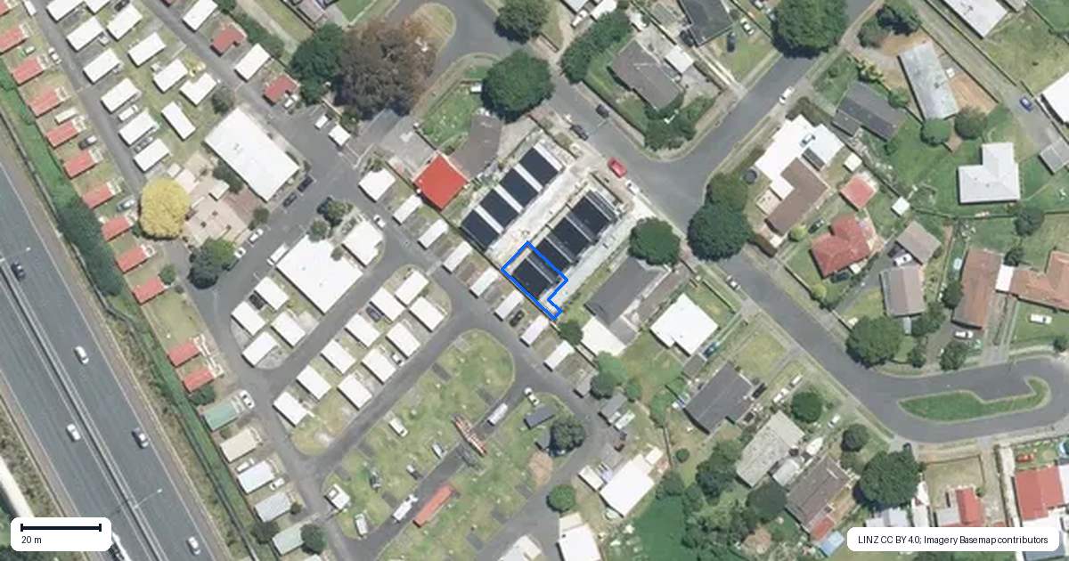 Property context map for 11D Rountree Place, Conifer Grove, Takanini