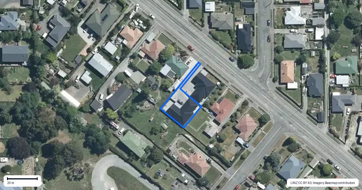 Property context map for 70B Otipua Road, Kensington, Timaru