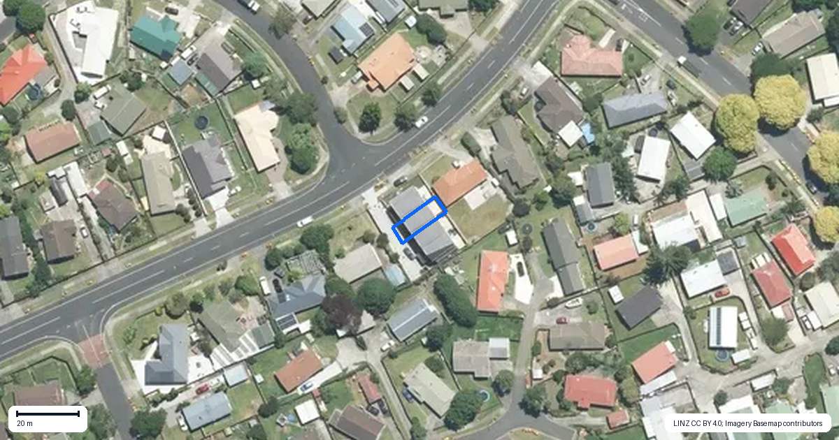 Property context map for 49B Riverton Drive, Randwick Park, Auckland
