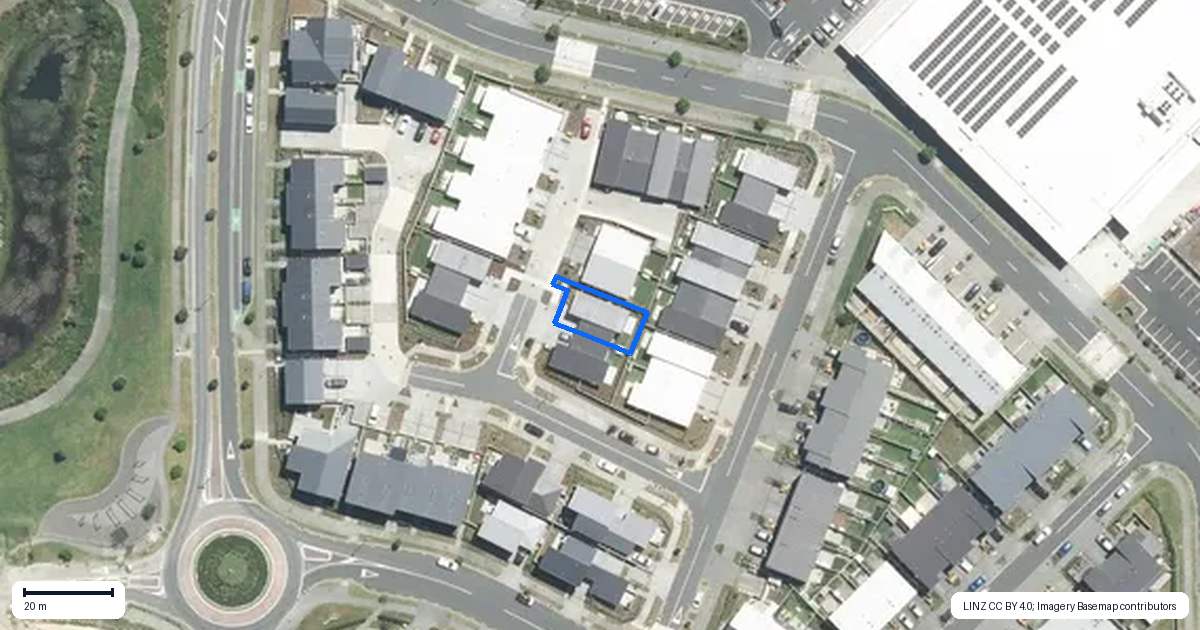 Property context map for 6 Te Awapu Crescent, Takanini, Auckland