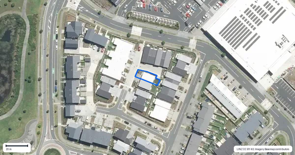 Property context map for 6B Te Awapu Crescent, Takanini, Auckland