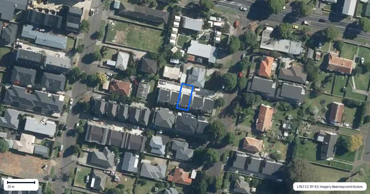 Property context map for 7C Waddell Avenue, Point England, Auckland