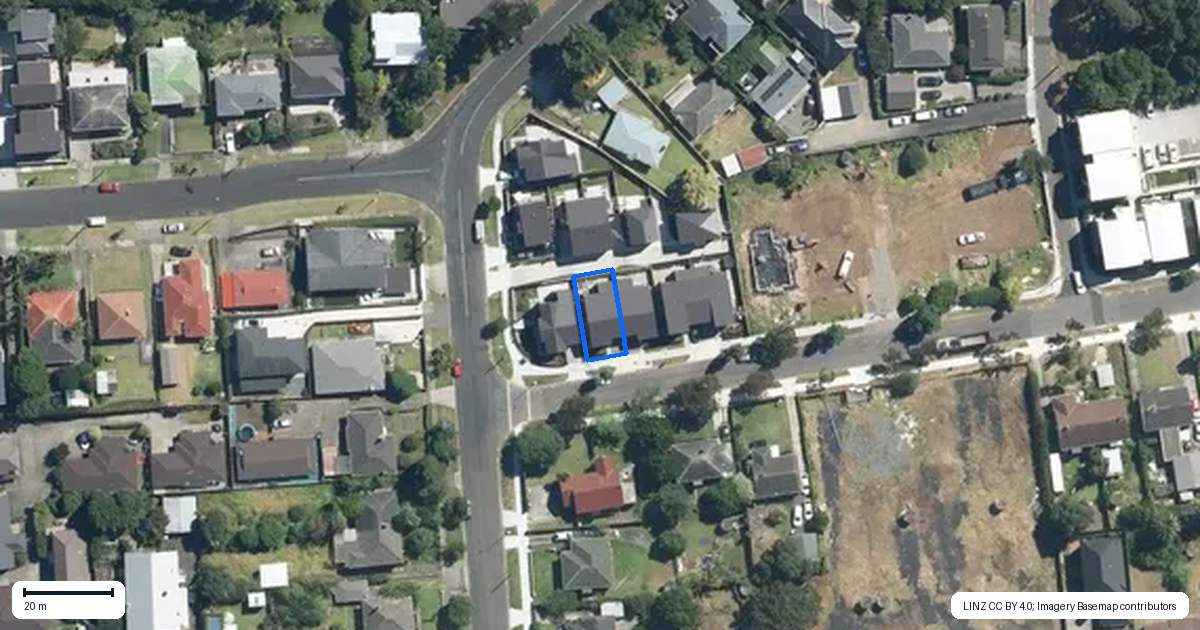 Property context map for 2A Roosevelt Avenue, Onehunga, Auckland