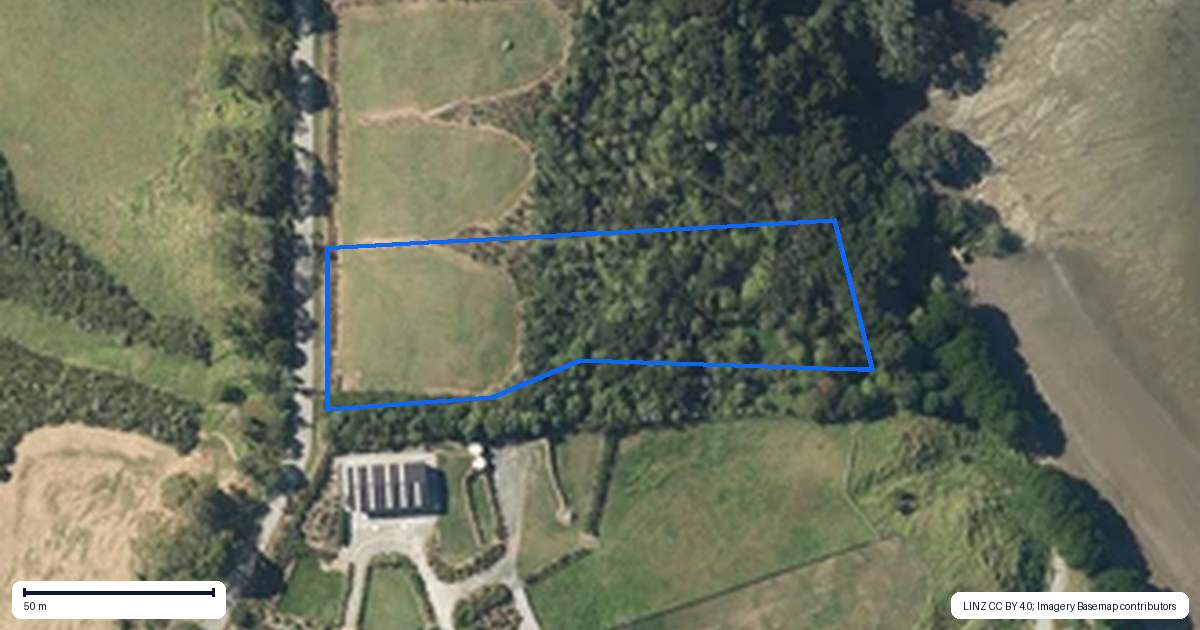 Property context map for 36A Sophia Road, Mahurangi East, Warkworth