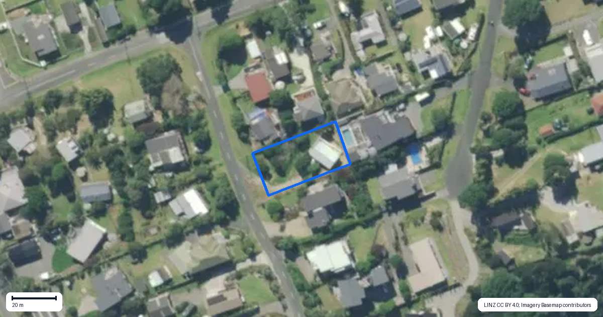 Property context map for 3 Albert Street, Mangawhai Heads, Mangawhai
