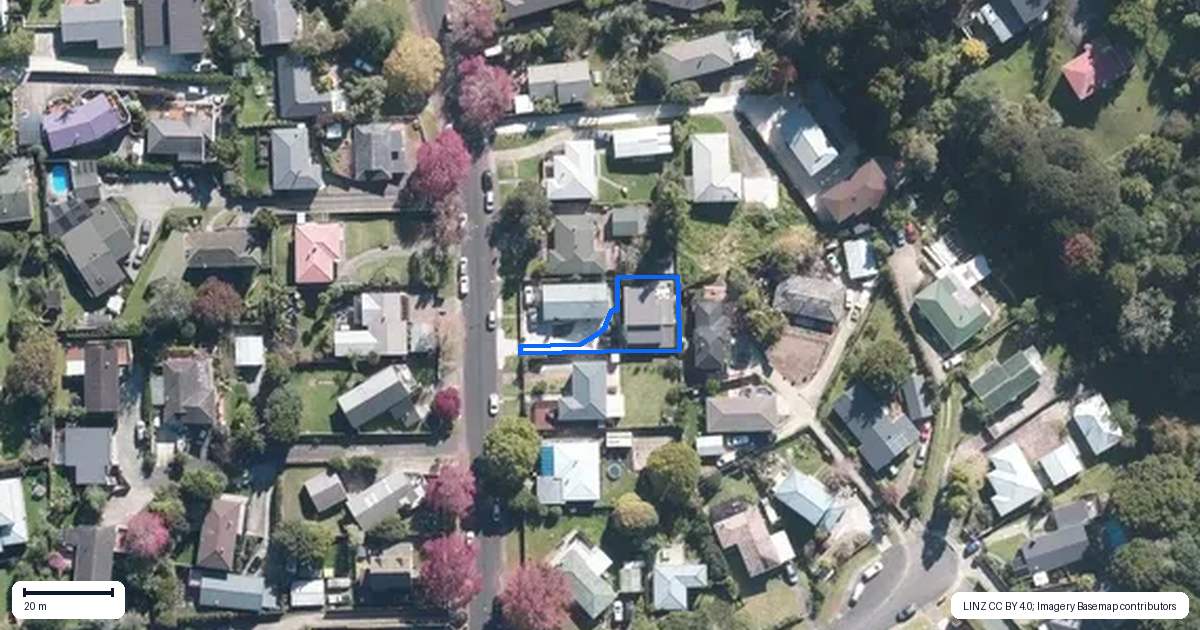 Property context map for 62A Vandeleur Avenue, Birkdale, Auckland