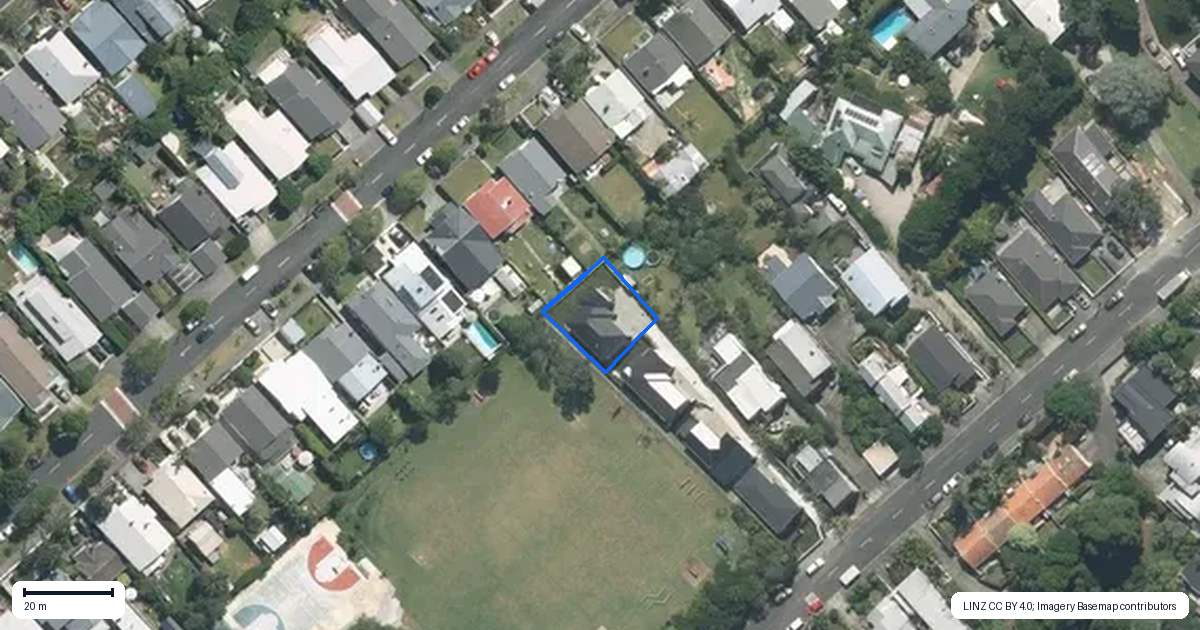 Property context map for 27D Larchwood Avenue, Westmere, Auckland