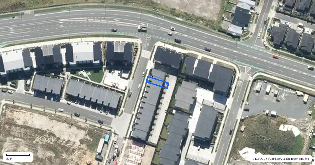 Property context map for 3 Henry Maxwell Way, Flat Bush, Auckland
