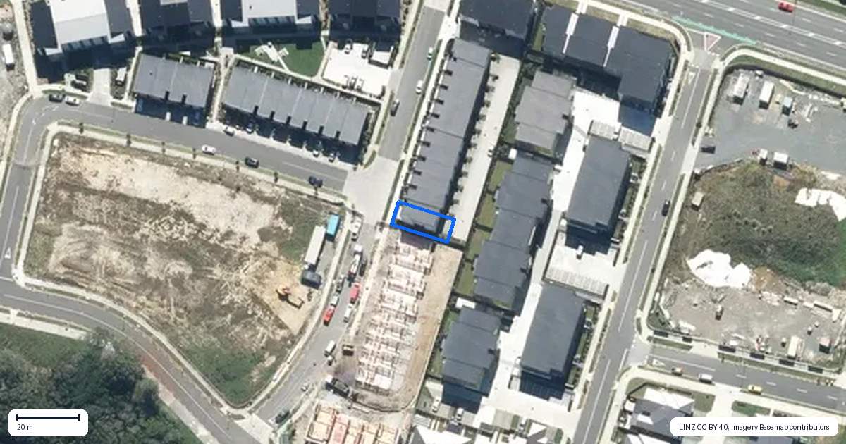 Property context map for 23 Henry Maxwell Way, Flat Bush, Auckland