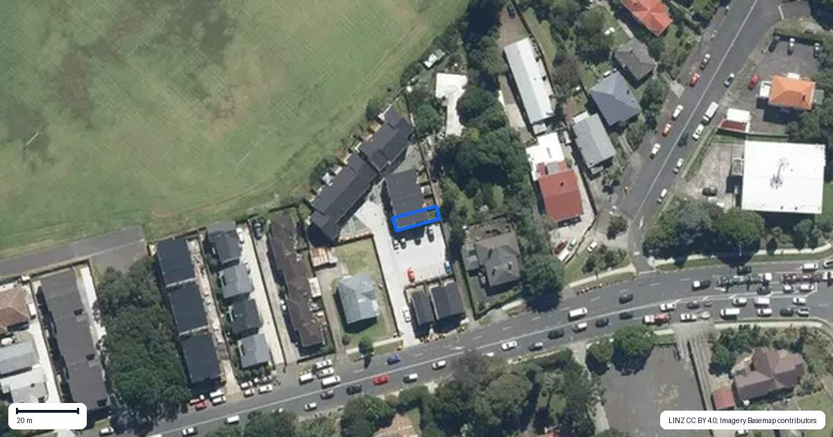 Property context map for 4/41 Mangere Road, Otahuhu, Auckland