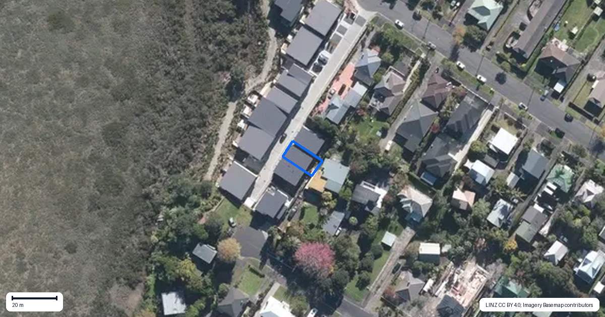 Property context map for 78 Alford Street, Waterview, Auckland