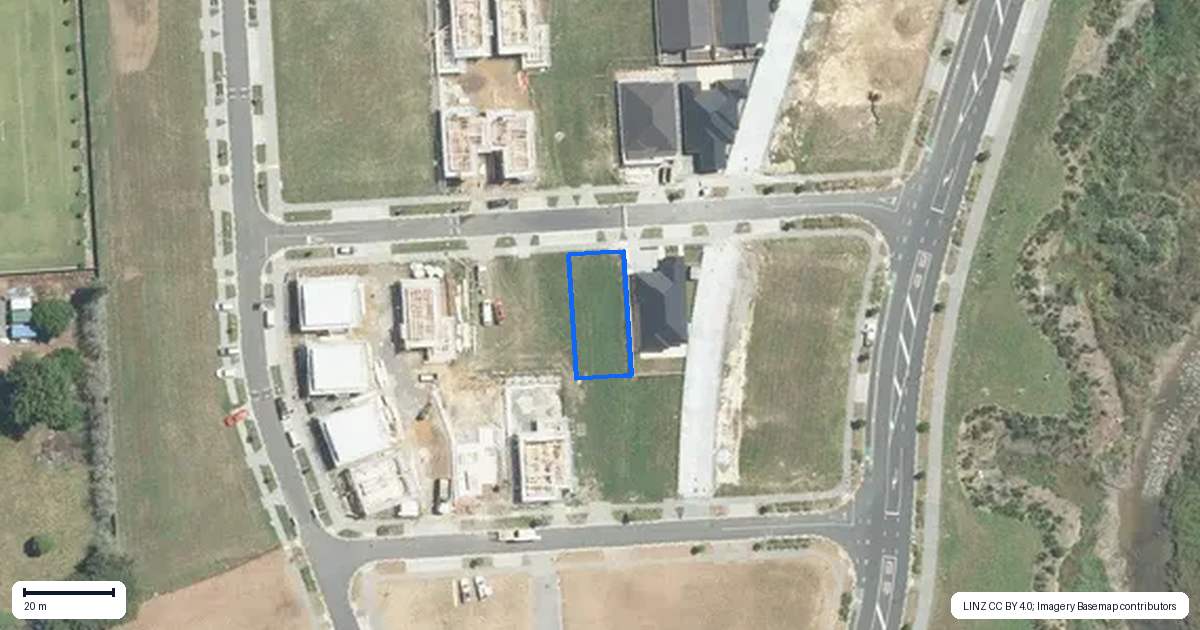 Property context map for 6 Rarangi Mai Lane, Karaka, Papakura