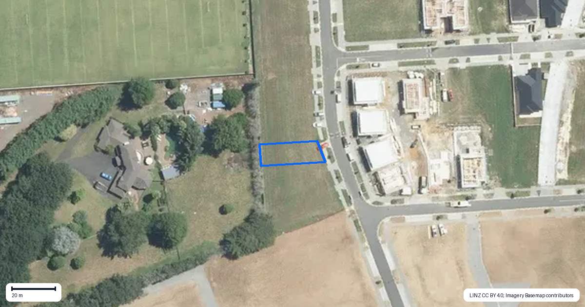 Property context map for 59 Rorotu Avenue, Karaka, Papakura