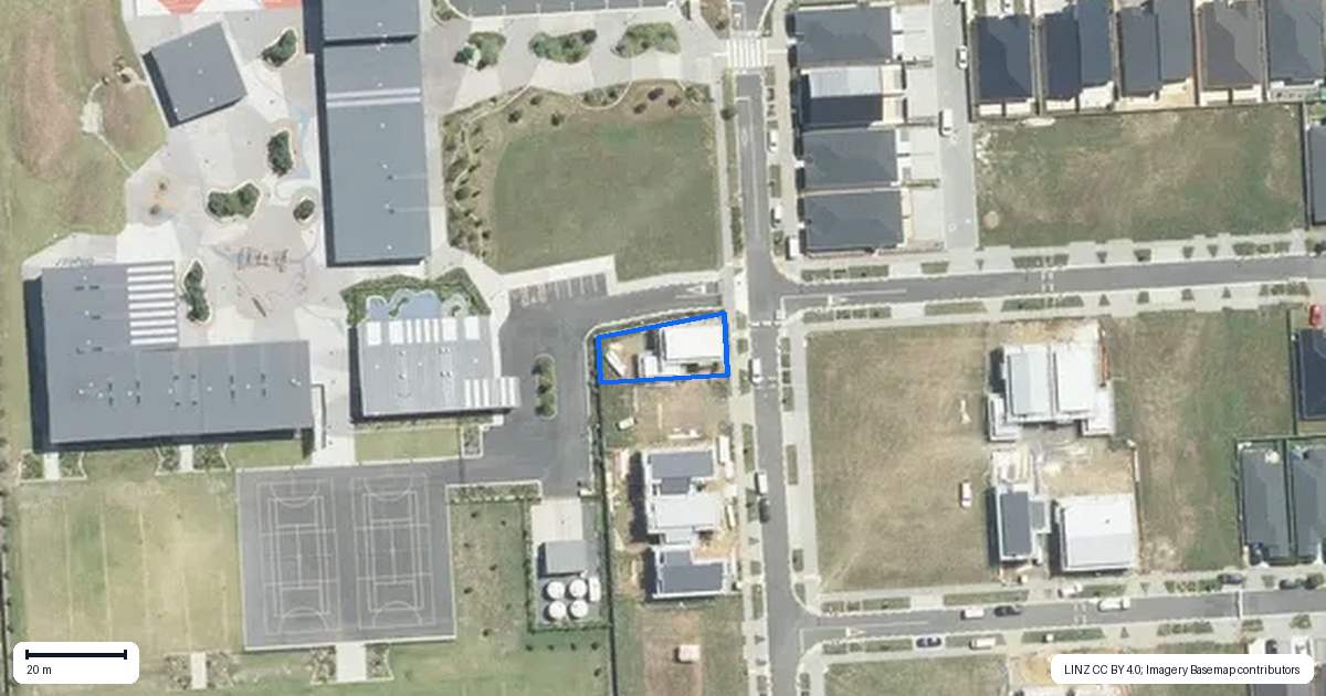 Property context map for 27 Rorotu Avenue, Karaka, Papakura