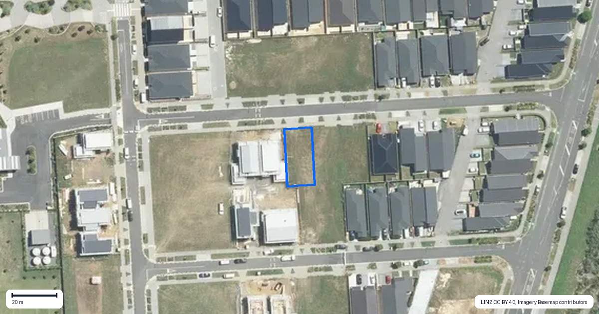 Property context map for 10C Cronshaw Road, Karaka, Papakura