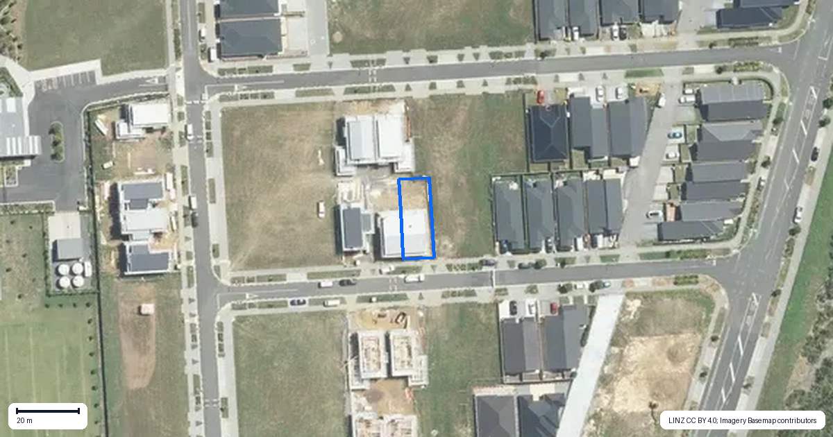 Property context map for 11 Enchantment Lane, Karaka, Papakura