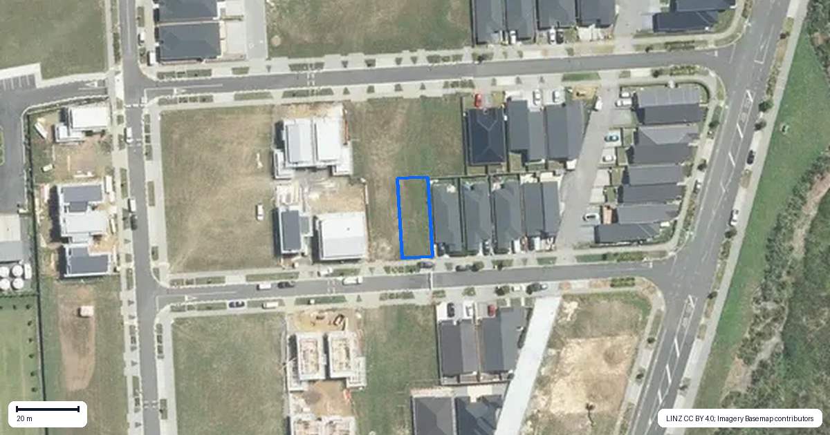 Property context map for 9A Enchantment Lane, Karaka, Papakura