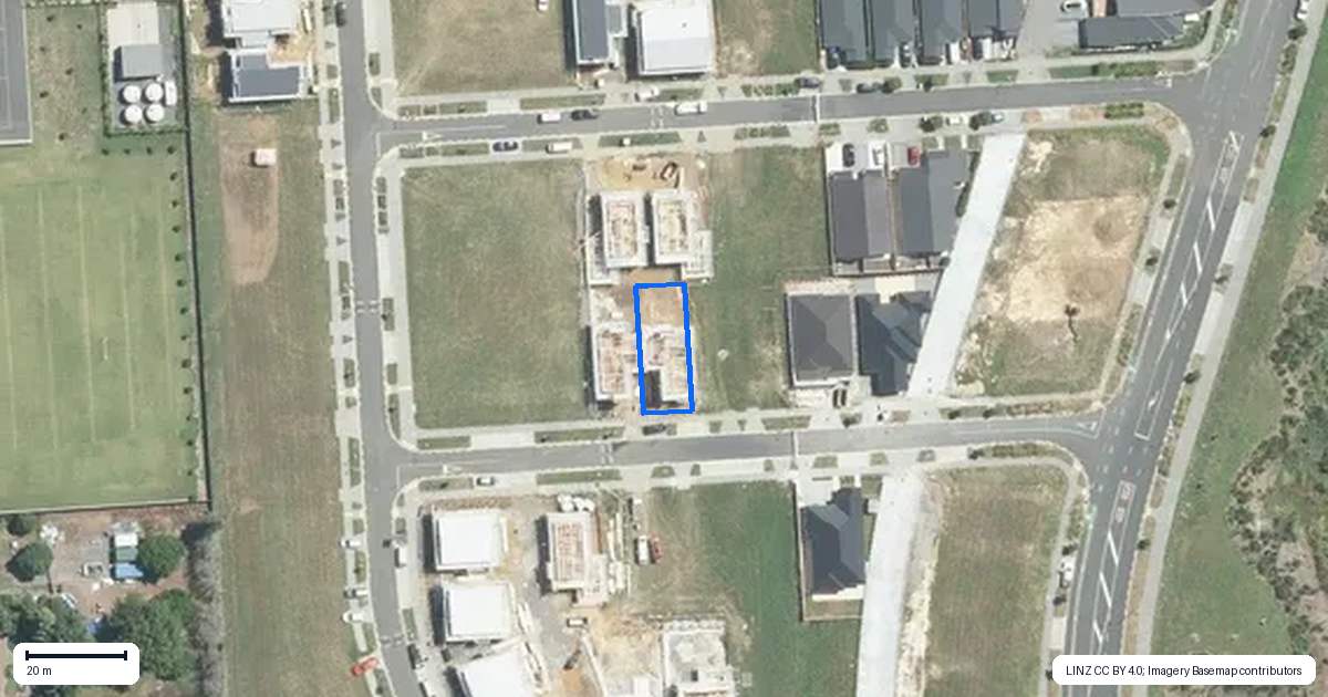 Property context map for 11 Rarangi Mai Lane, Karaka, Papakura