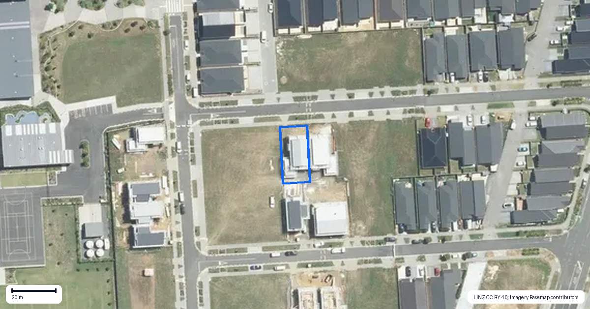 Property context map for 14 Cronshaw Road, Karaka, Papakura