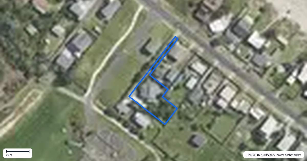 Property context map for 300 Pukehina Parade, Pukehina