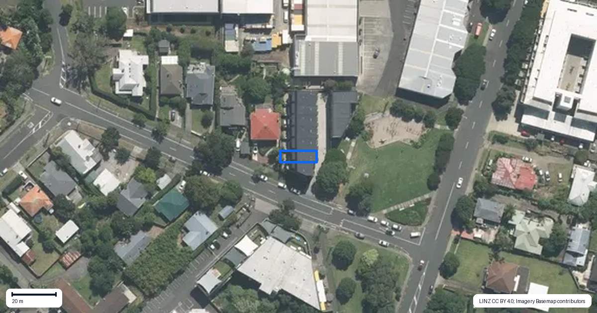 Property context map for 2/52 Sainsbury Road, Mount Albert, Auckland
