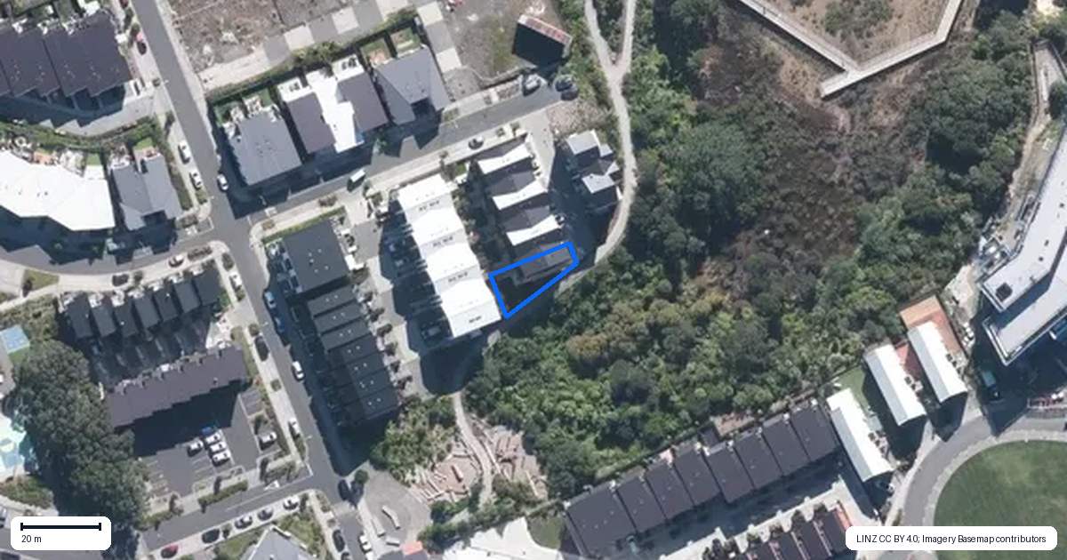 Property context map for 7/35 Marine Parade, Hobsonville, Auckland