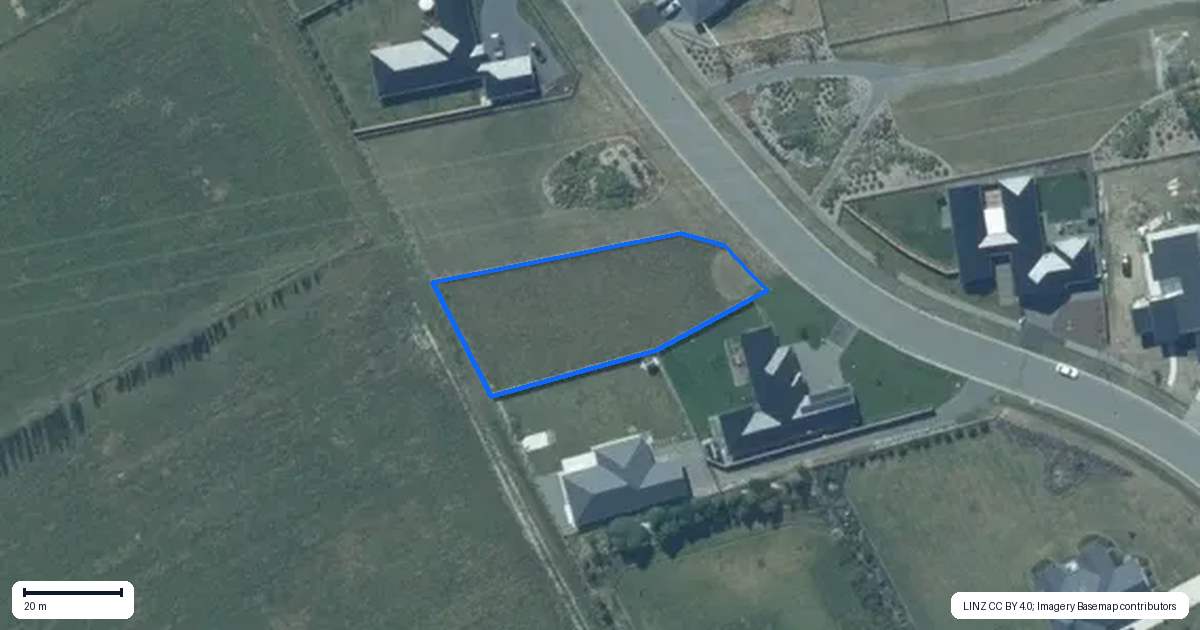 Property context map for 44 Kingsdowne Drive, West Melton