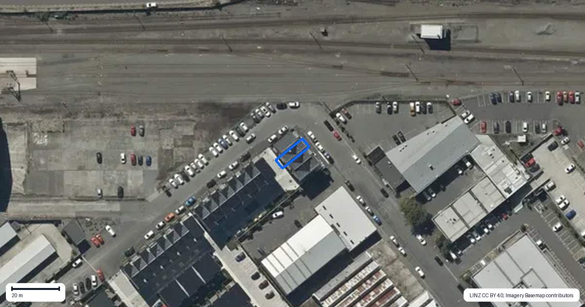 Property context map for 19/333 Lincoln Road, Addington, Christchurch
