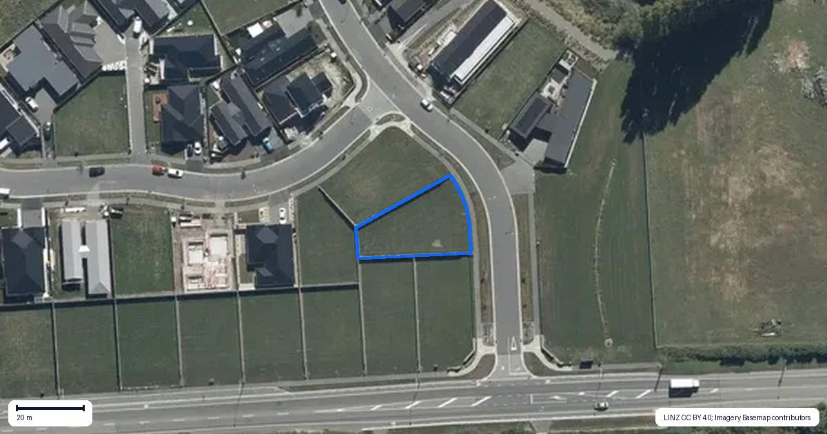 Property context map for 3 Meadow Stream Drive, Casebrook, Christchurch