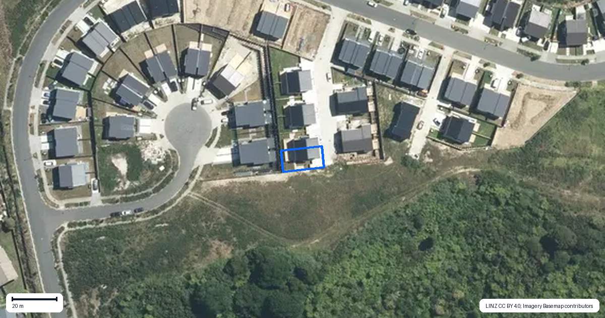 Property context map for 11 Papauma Place, Papakura