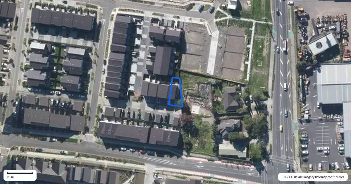 Property context map for 13 Oranga Drive, Westgate, Auckland