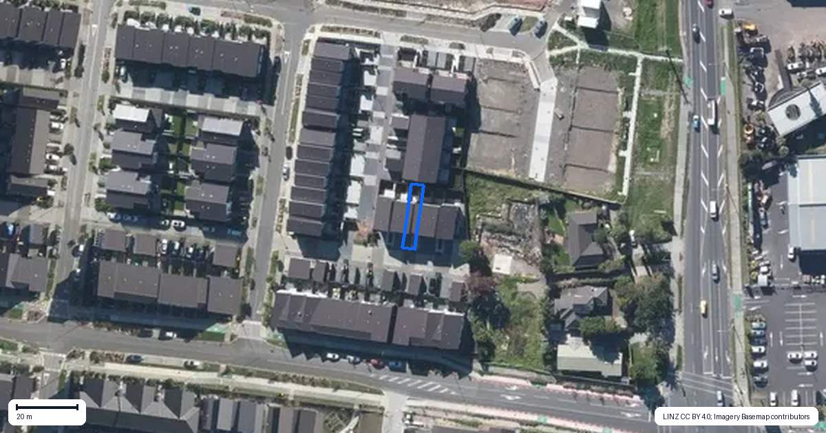 Property context map for 7 Oranga Drive, Westgate, Auckland