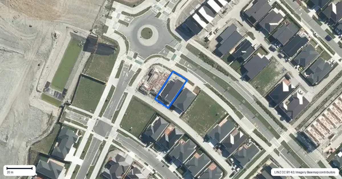 Property context map for 127 Argent Lane, Wainui