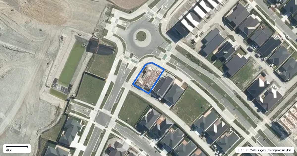 Property context map for 129 Argent Lane, Wainui