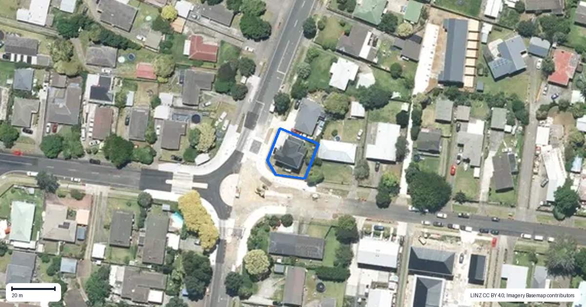 Property context map for 508 Weymouth Road, Weymouth, Auckland