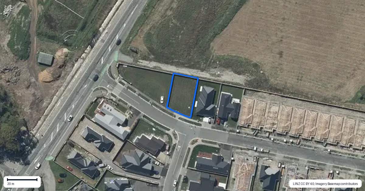Property context map for 3 Benrogan Drive, Halswell, Christchurch