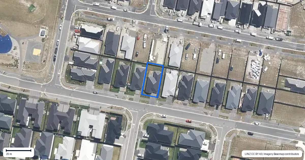 Property context map for 29 Isa Lei Road, Kaiapoi