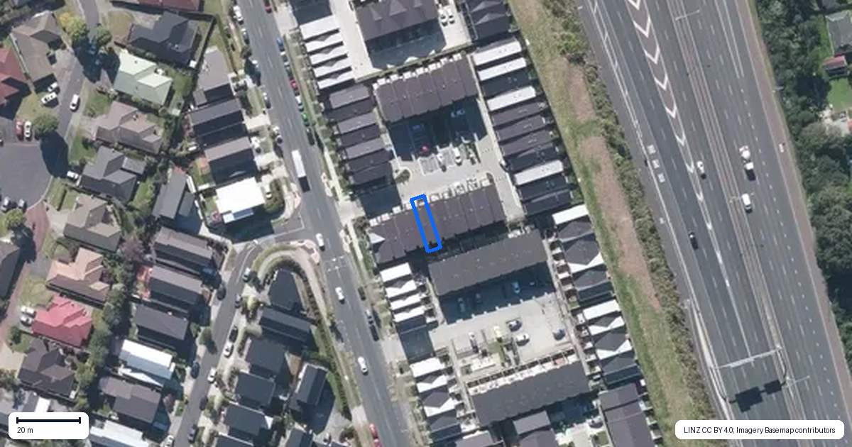 Property context map for 5/32A Westgate Drive, Westgate, Auckland