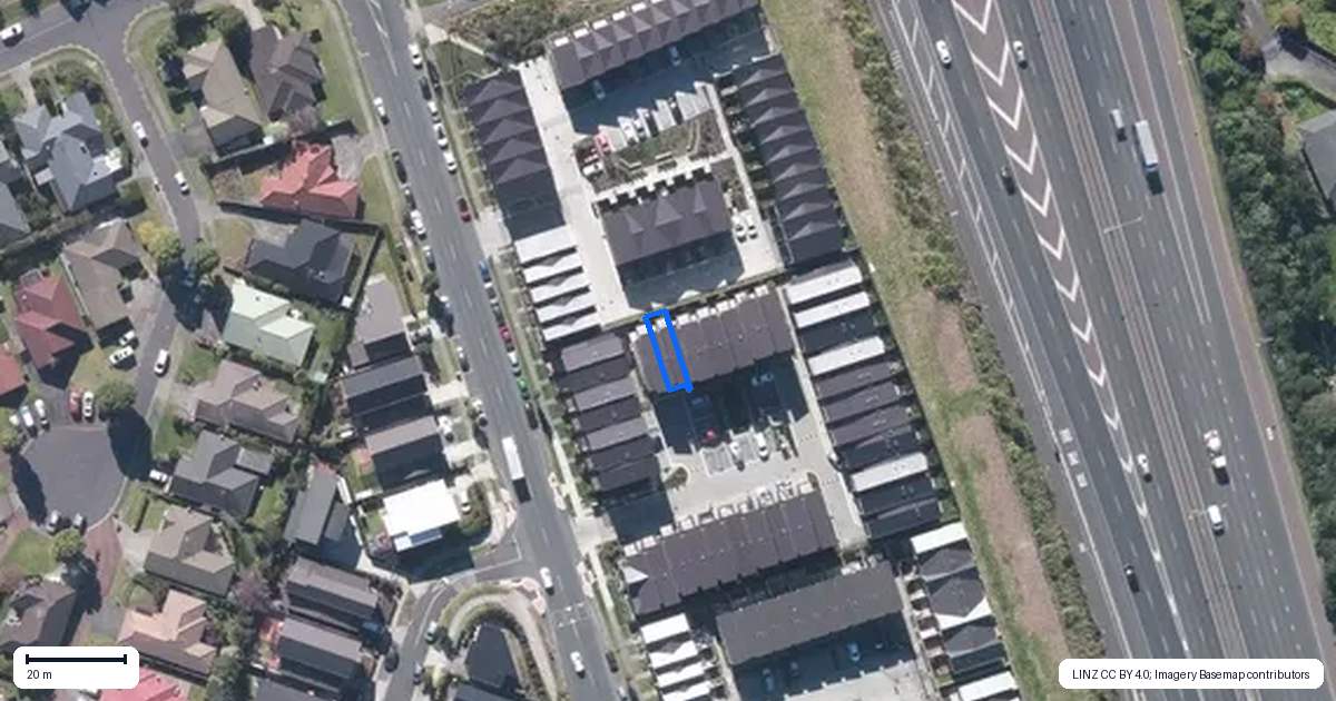 Property context map for 2/30B Westgate Drive, Westgate, Auckland