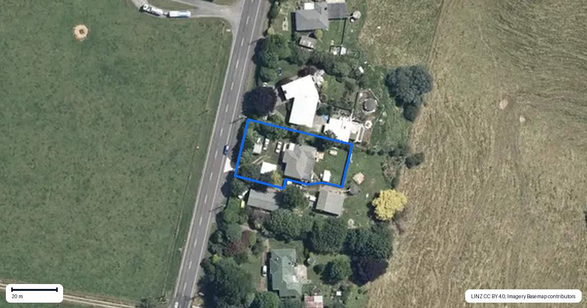 Property context map for 2840B Kimbolton Road, Kimbolton