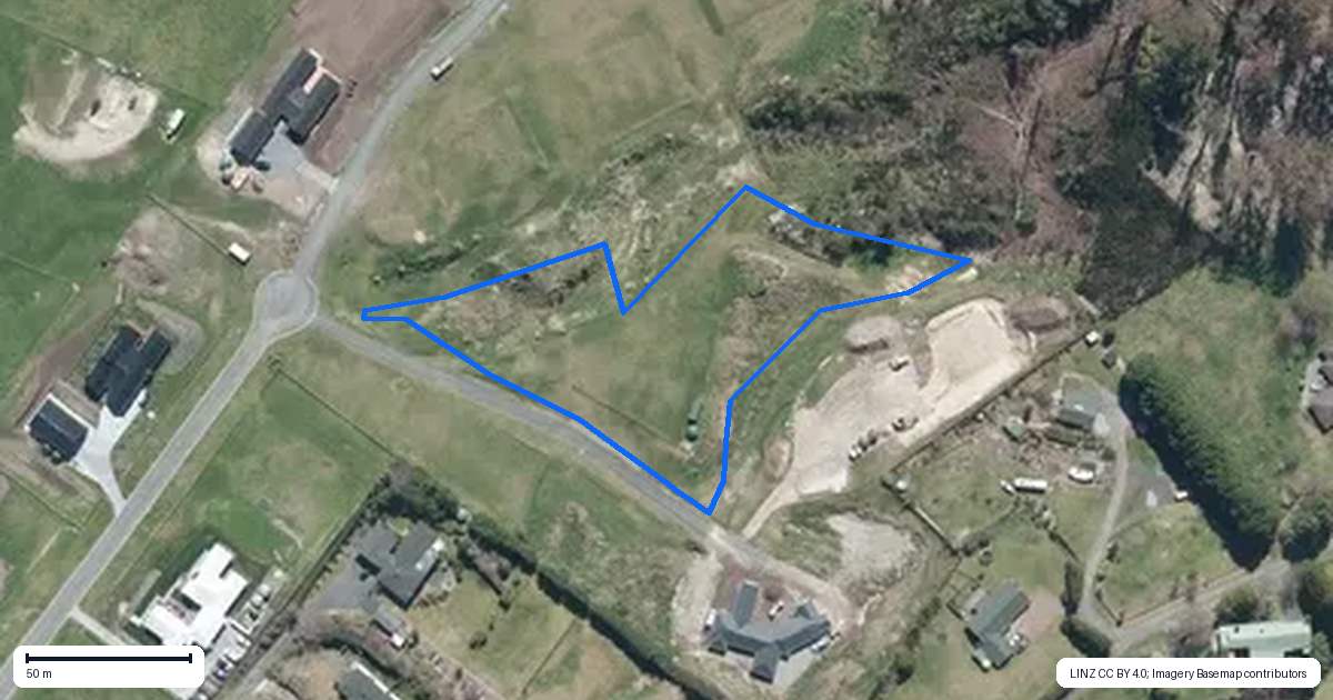 Property context map for 14 Willow Lane, Acacia Bay, Taupo