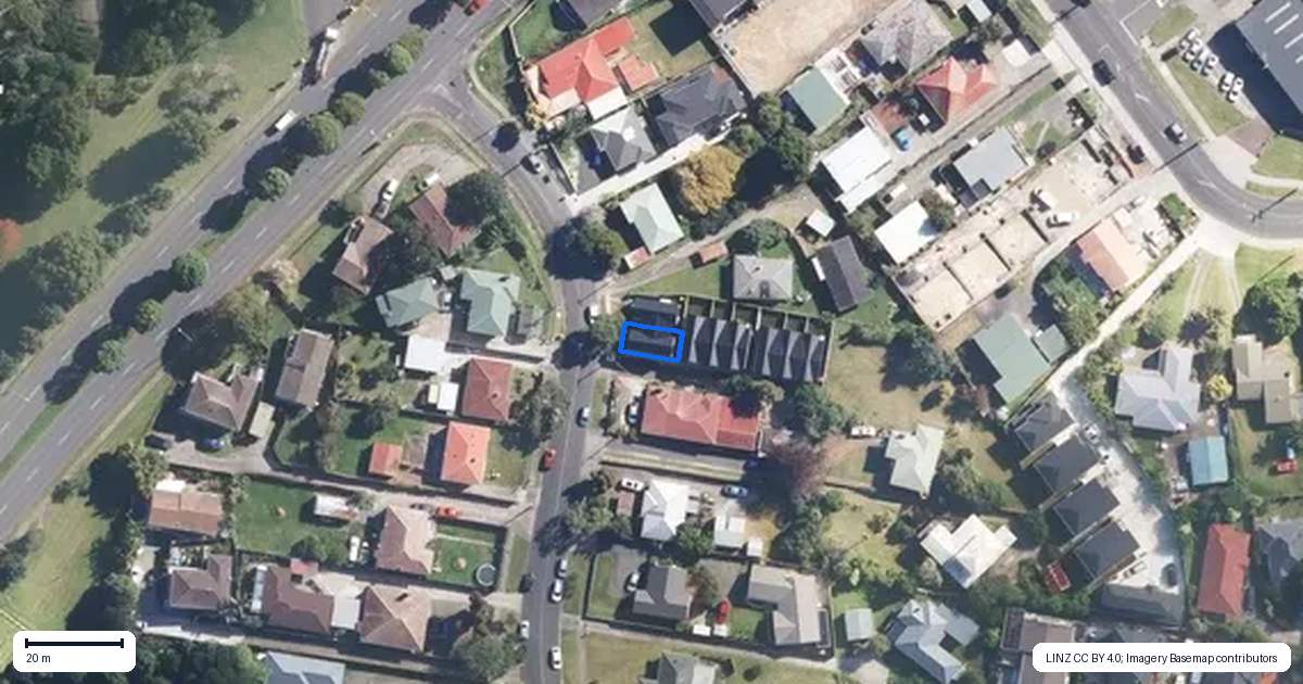 Property context map for 1/31 Reid Road, New Lynn, Auckland
