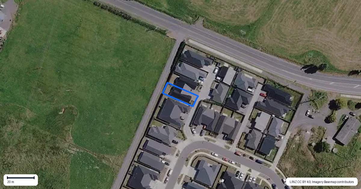 Property context map for 45 Waruhia Crescent, Rototuna North, Hamilton