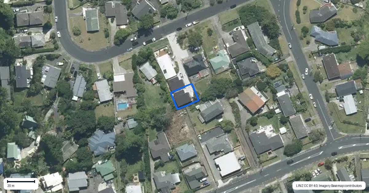 Property context map for 10B Acacia Road, Torbay, Auckland