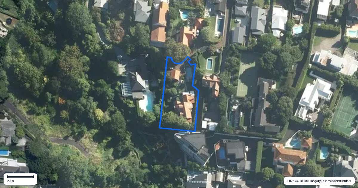 Property context map for 22B Aldred Road, Remuera, Auckland