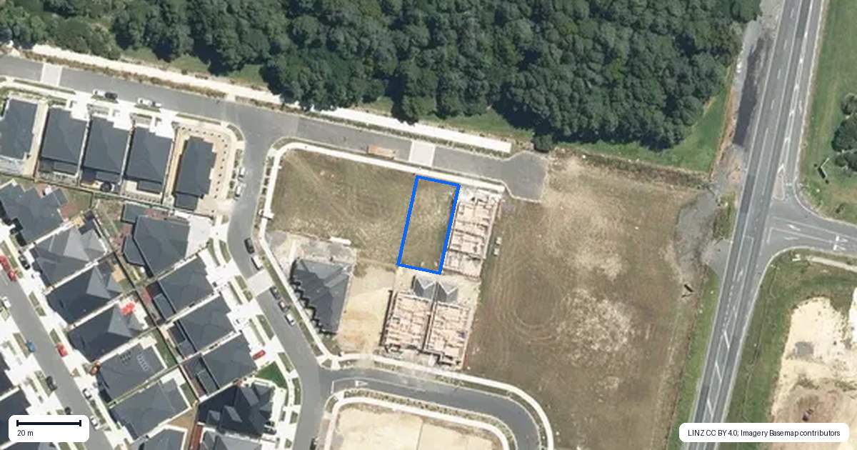 Property context map for 65 Bushfield Drive, Flat Bush, Auckland