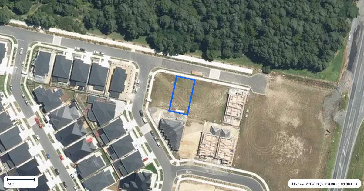 Property context map for 61 Bushfield Drive, Flat Bush, Auckland